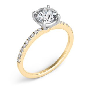 Harry Glinberg Jewelers - YELLOW GOLD ENGAGEMENT RING