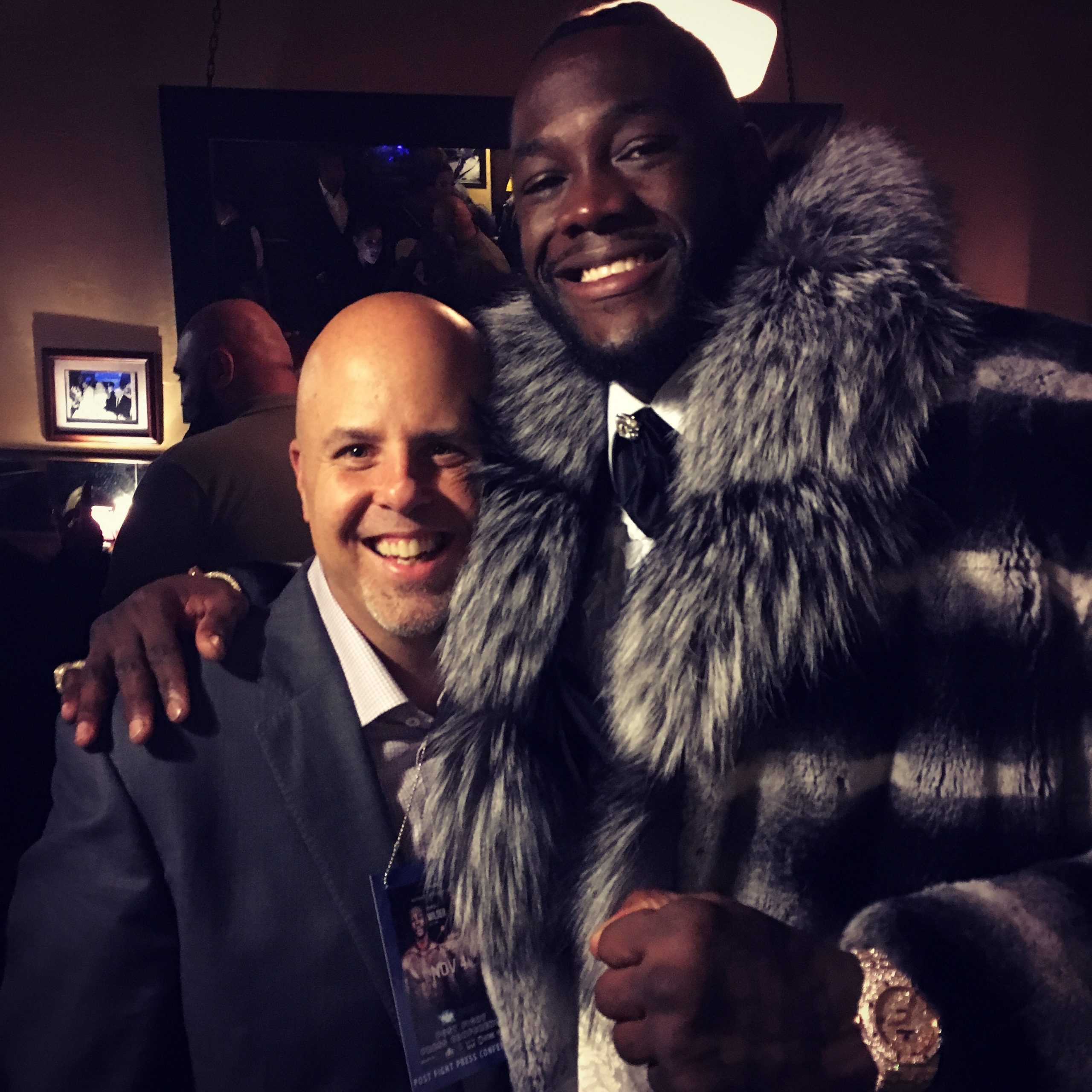 Harry and Deontay Wilder