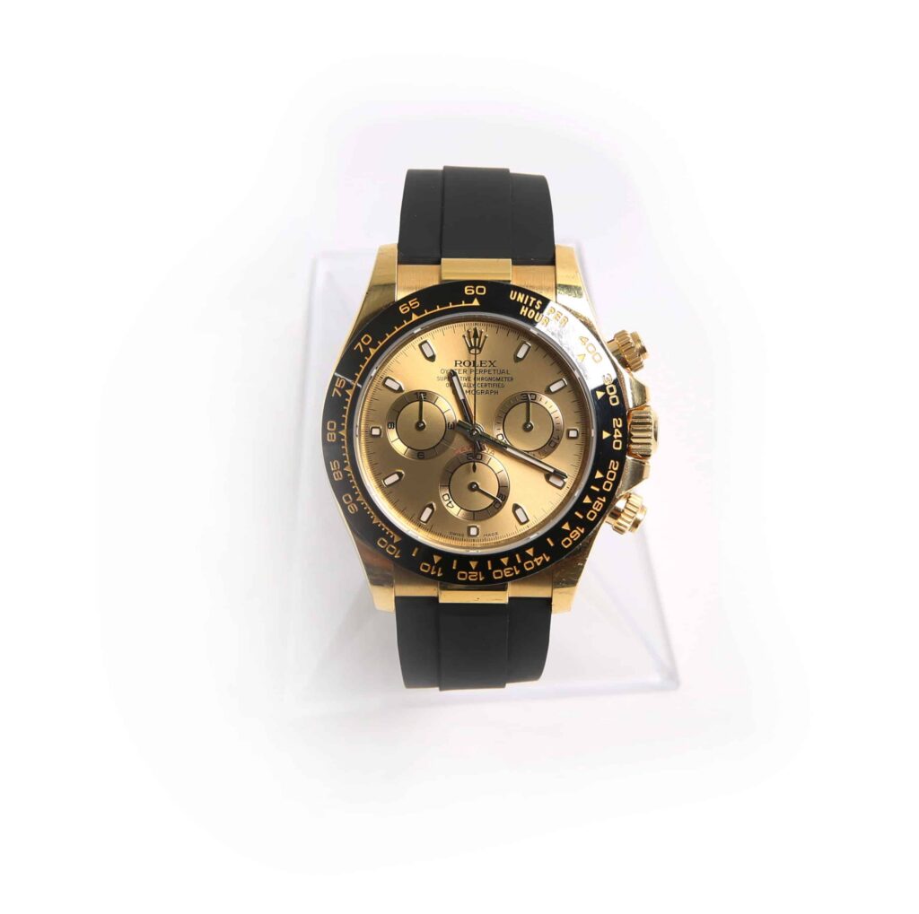 Rolex oysterflex yellow gold Daytona