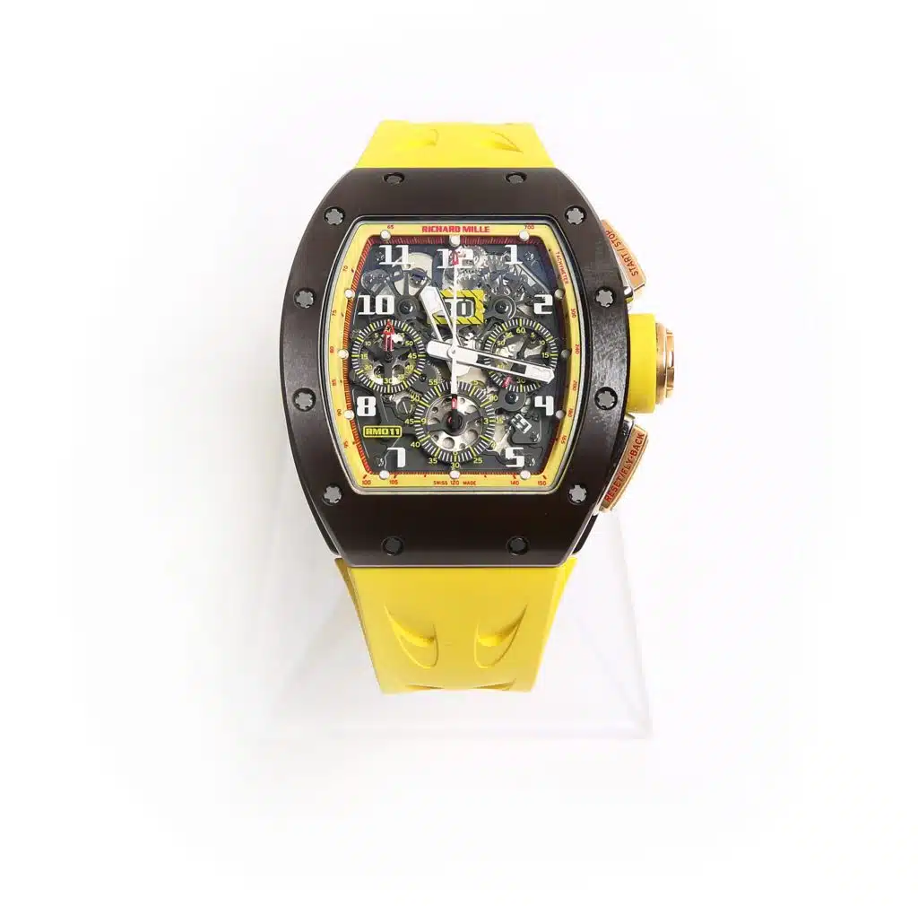 Richard Mille rm11 special limited chocolate case with rose gold sides