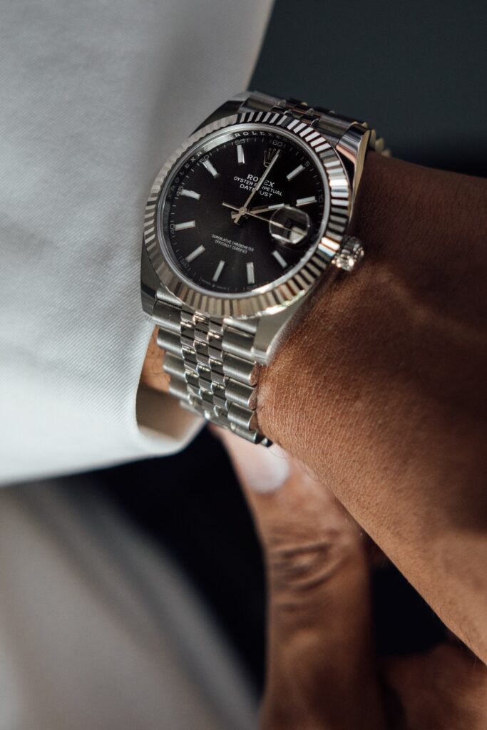 Some people opt to upgrade to a luxury watch to enhance their personal style.