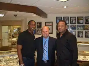 Harry With Mulder Chapman and Francisco Cordero