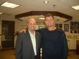 Harry and Trevor Hoffman
