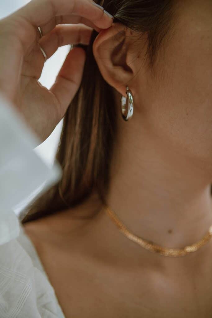 Earrings should sparkle as brightly as the moments they commemorate, so make daily cleaning part of your routine.