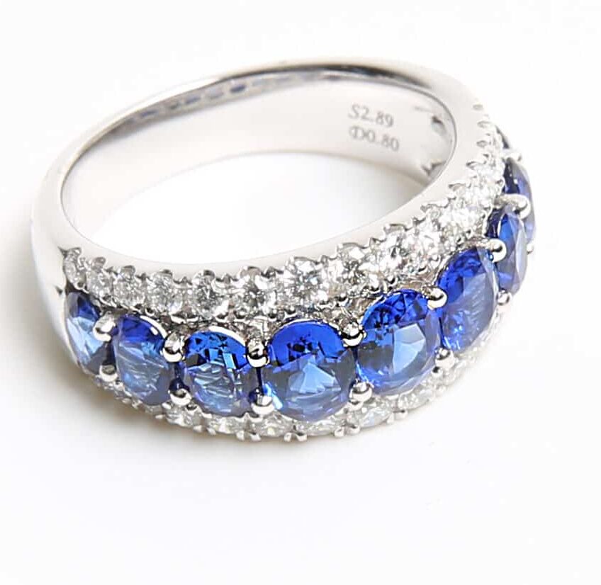 Sapphire Rings Sapphire Rings: Durable and dazzling, sapphires symbolize loyalty and wisdom.